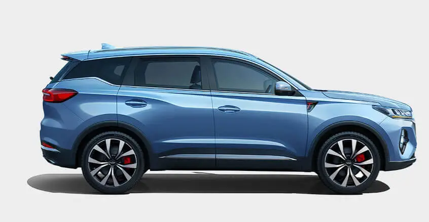 Chery Tiggo 7 Pro сырт көрінісі Chery Tiggo 7 Pro сырт көрінісі