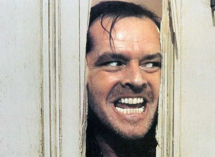 Джэк Николсон "The Shining" (Жарқыраған) - (ауытқыған?..)) фильмінде Джэк Николсон "The Shining" (Жарқыраған) - (ауытқыған?..)) фильмінде