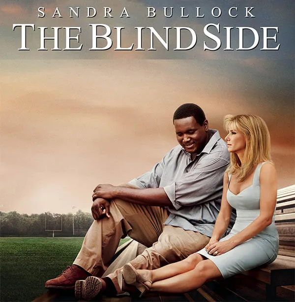 "Соқыр жағы" - "The Blind Side" фильмінің постері "Соқыр жағы" - "The Blind Side" фильмінің постері