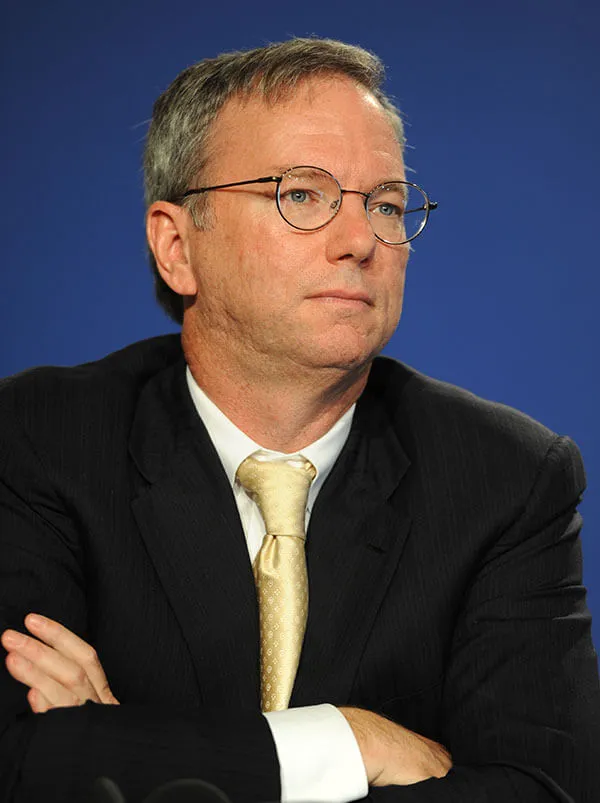 Эрик Шмидт, 2001 жылдан 2011 жылға дейін Google компаниясының бас директоры Эрик Шмидт, 2001 жылдан 2011 жылға дейін Google компаниясының бас директоры