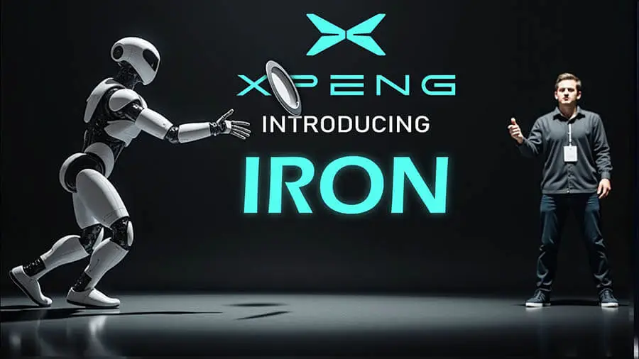 XPeng Iron гуманоидты роботы XPeng Iron гуманоидты роботы